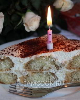 Торт Тирамису с рикоттой