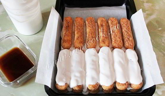 торт тирамису с рикоттой