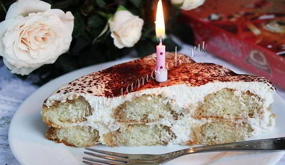 торт тирамису с рикоттой