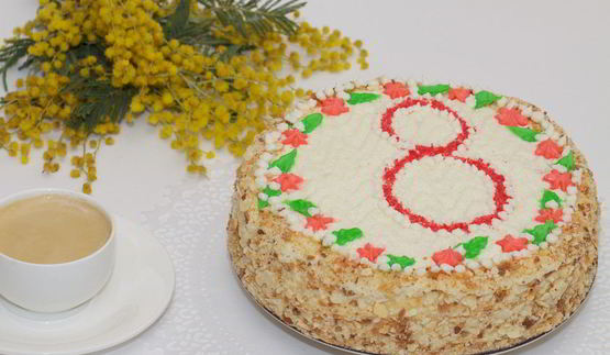 торт весенний