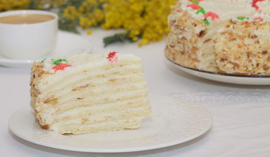 торт весенний