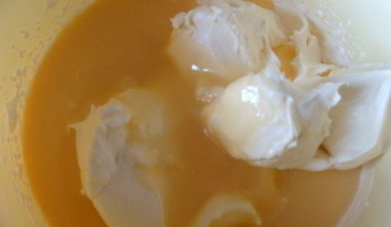 торт вишенка в снегу