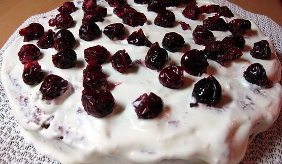 торт вишневый панчо