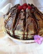 Торт Вулкан йогуртовый