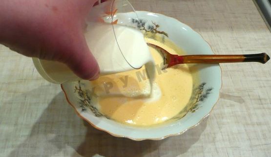 торт вулкан йогуртовый