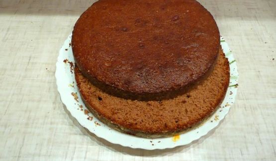 торт вулкан йогуртовый