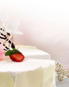 Торт Ягоды на снегу