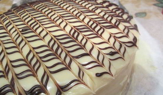 торт эстерхази с заварным кремом