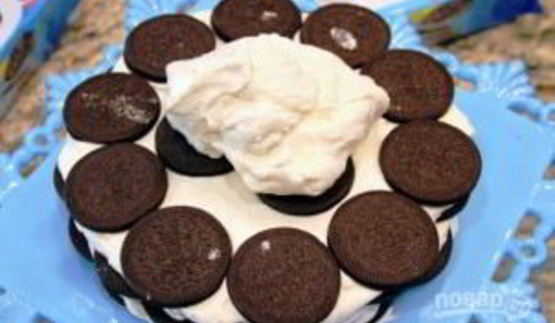 тортик из печенья без выпечки