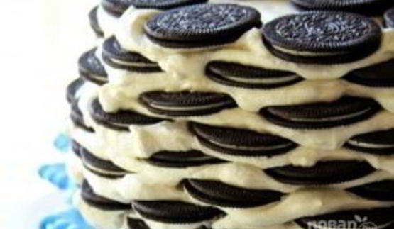 тортик из печенья без выпечки