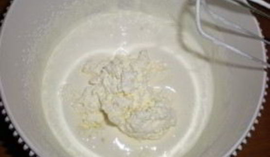 творожно-клубничный торт