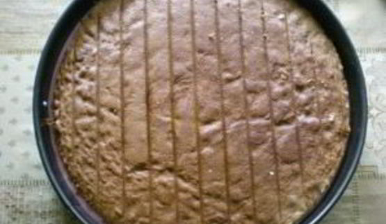 творожно-клубничный торт