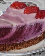 Творожный торт без выпечки