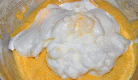 тыквенно-шоколадный торт-купол с малиновым желе