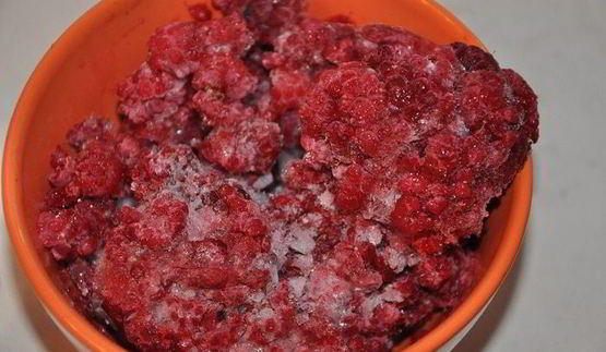 тыквенно-шоколадный торт-купол с малиновым желе