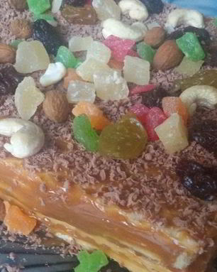 Вафельный торт