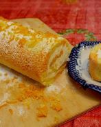 Цитрусовый шахматный рулет