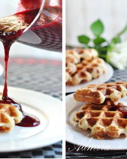 Рецепт льежских вафель