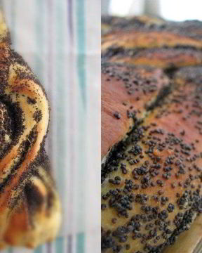 Вкусные рулеты из сдобного теста с маком