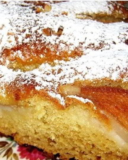 Рецепт выпечки с грушей