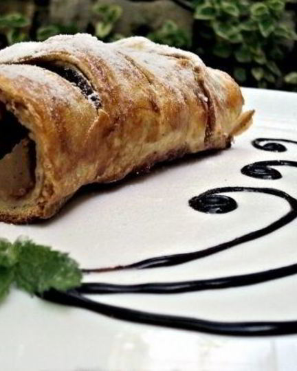 Рецепт яблочного рулета