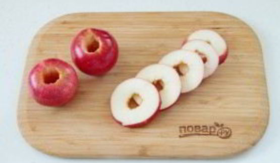 яблоки в тесте