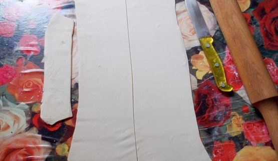 запеченные яблоки в тесте