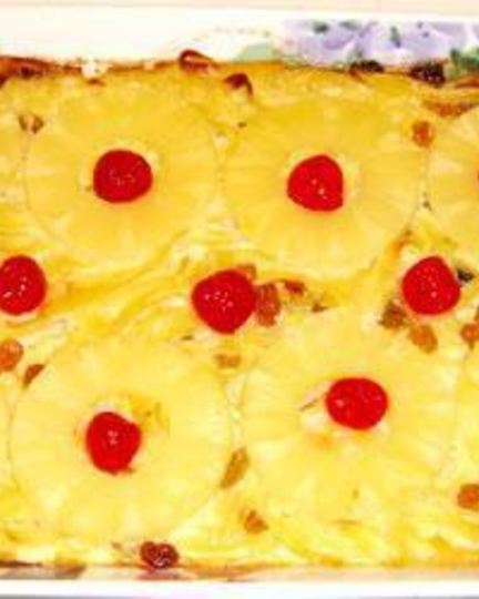 Рецепт ананасового кугеля — запеканки из макарон
