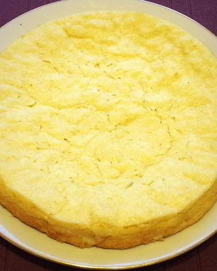 Диетическая творожная запеканка с яблоками в мультиварке