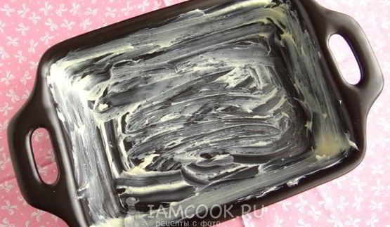 геркулесовая запеканка с черникой