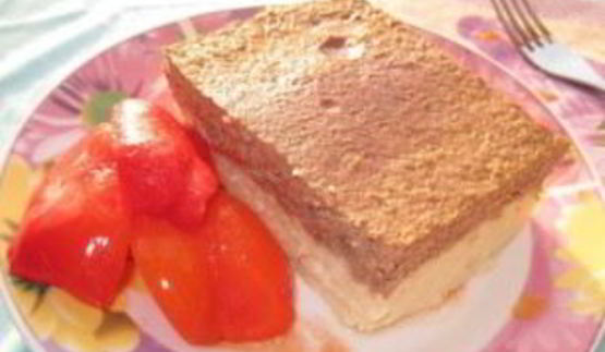 картофельная запеканка с чесноком