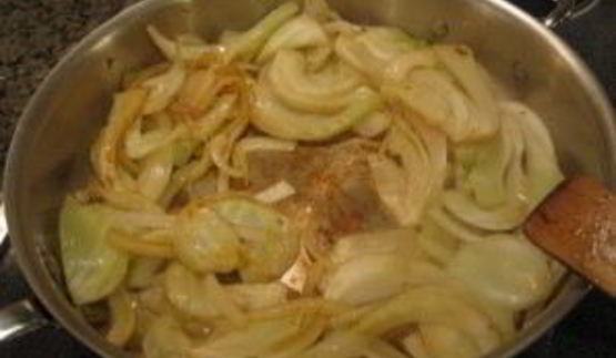 картофельная запеканка с фенхелем