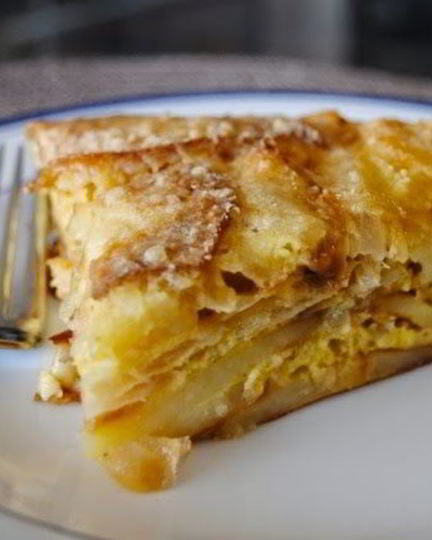 Рецепт картофельной запеканки с луком