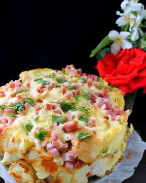 Хлебная запеканка Воскресный завтрак