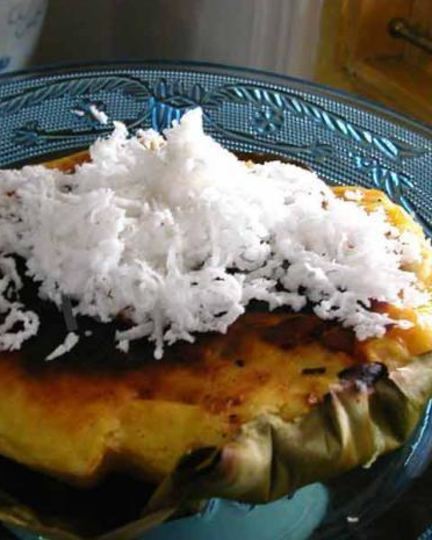 Рецепт кокосовой запеканки bibingkа