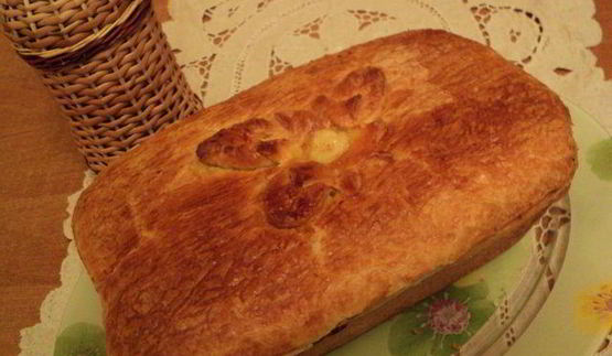 куриная запеканка в тесте три вкуса