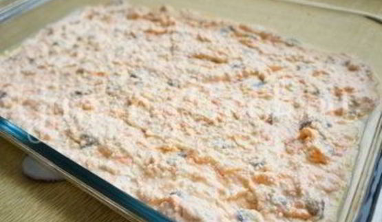 морковно-творожная запеканка