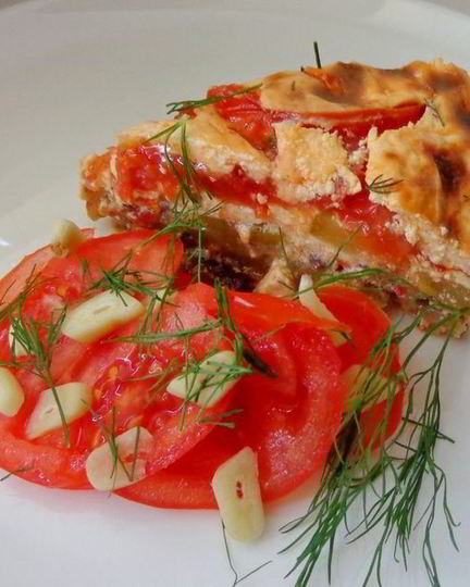 Рецепт очень весенней овощной запеканки