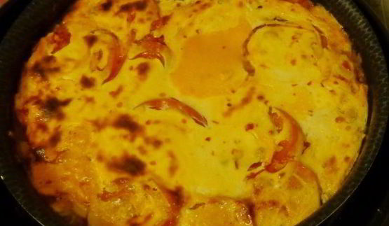 очень весенняя овощная запеканка