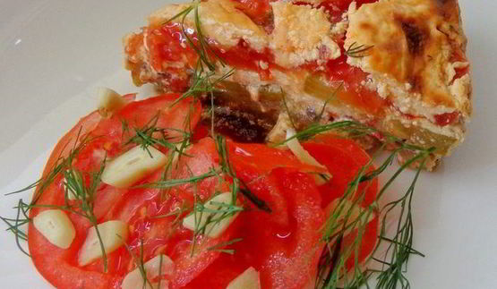 очень весенняя овощная запеканка