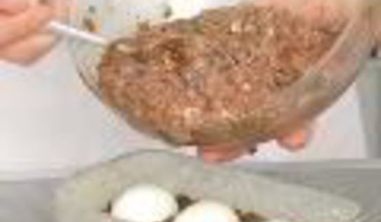 пасхальная балканская запеканка из потрохов