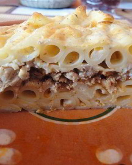 Рецепт пастицио — запеканки из макарон с фаршем