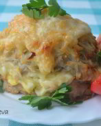 Порционные запеканки из фарша Стожки