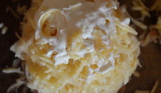 порционные запеканки из фарша стожки