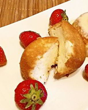 Порционные запеканки из простокваши