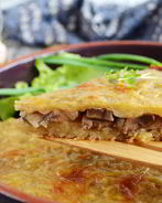 Постная картофельная запеканка