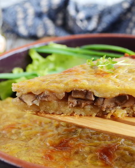 Рецепт постной картофельной запеканки