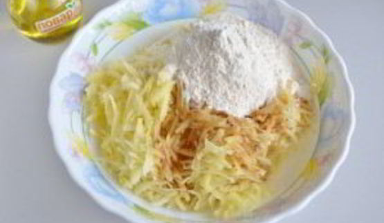 постная картофельная запеканка