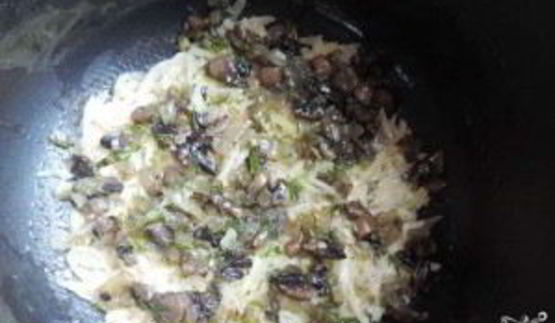 постная запеканка с грибами