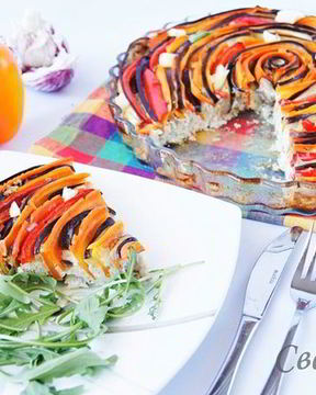 Радужная запеканка